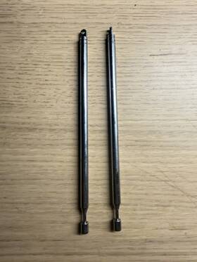 Rc-z1md-5 Jvc Original Antenna Shaft For Rc M70 Pair