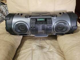 Rv-nb70b Jvc Rv-nb70 Inch Kaboom Portable Boom Box Read Description