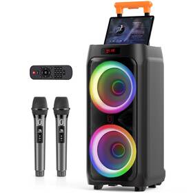 Bs-t9 Jyx Portable Speaker Large Bluetooth Party With Wheels Dj Light