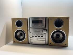 B42-6834 Kenwood Vintage Rxd-m32 Am/fm Stereo Cassette/cd Player Exc. Working Condition