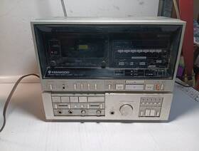 Dc-20x Kenwood Vintage Japan Boombox Radio Stereo Cassette For Repair