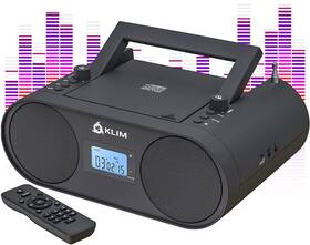 Klim 701152104390 Boombox B4 Cd Player Portable Audio System - New Am/fm Radio With