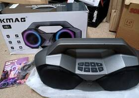 Ipx7 Kmag 746559203393 Portable Waterproof Wireless Bass Bluetooth Speaker Carbon Grey Hb1