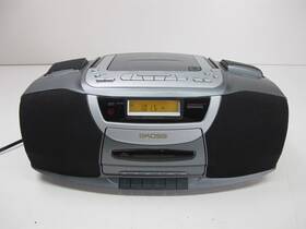 Pc67 Koss Portable Boombox Surround Expander Cd Radio Tape Player