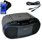 Ksoncfds700k4 Sony Portable Cd Player Boombox With Radio Cassette 701980314292