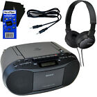 Ksoncfds700k5 Sony Portable Cd Radio Cassette Player Boombox Headphones 701980314315