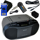 Ksoncfds700k6 Sony Portable Cd Radio Cassette Player Boombox Wireless 701980314322