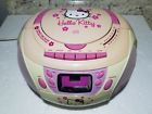 Kt2028h Hello Kitty Boom Box Radio Cassette Player Cd Collectible