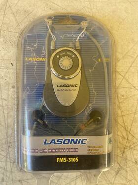 Fms-310s Lasonic Vintage Radio Fm Scan With Torch
