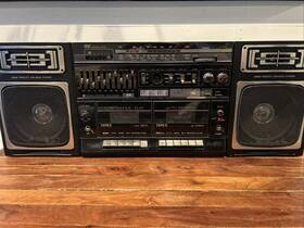 Lpc-990 Lasonic 1980s Vintage Boombox Hifi Detach Speakers Parts