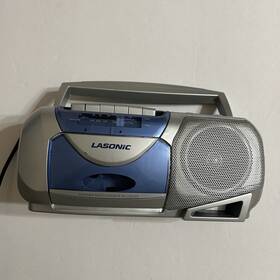Trc-397 Lasonic Vintage Am/fm Radio Cassette Recorder Excellent Tested Working
