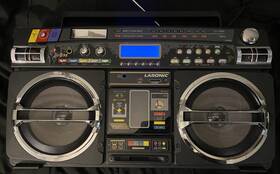 Trc-931i Lasonic Boombox Tested Working Super Clean