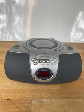 Cd-118 Lenoxx Electronics Lenox Sound Portable Cd Player Am/fm Radio Boombox 2002 Works Clean