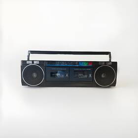 Ct-749h Lenoxx Electronics Vintage Sound Boom Box Double Radio Cassette Recorder See Video
