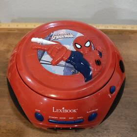 Rcd103sp Lexibook Marvel Ultimate Spiderman Cd Fm Radio Player 2014 Works