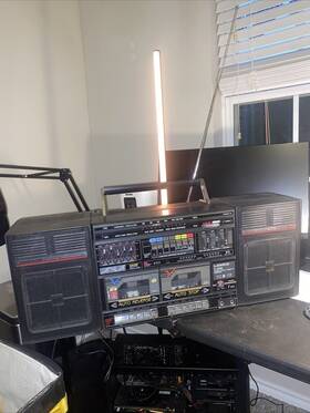 878e Linaco Boombox Lanico Radiorecorder
