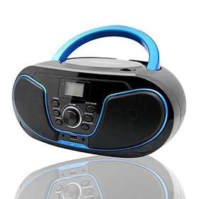 Lp-d02 Lonpoo Stereo Cd Boombox Portable Bluetooth Digital Tuner Fm Radio Player