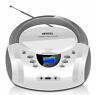 Lp-d01 Cd Player Portable Boombox With Fm Input And White