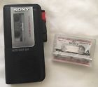 M-470 Sony Clear Voice Plus Dictaphone And Tapes