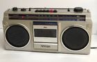9800 M Sanyo Ghetto Blaster Radio Boombox Cassette Player Stereo