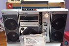 9818 M Sanyo Boombox Portable