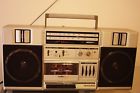 M-9825 Sanyo Stereo Radio Cassette Working