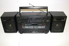 M-w171 Sanyo Vintage Fm Dual Cassette Band Equalizer