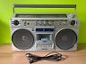 M-x620k Sanyo Band Stereo Radio Cassette Vintage Boom Box