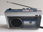 M1780f Sanyo Vintage Portable Radio Cassette Player Recorder Tested Ac