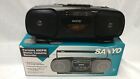 M7000 Sanyo Vintage Stereo Radio Player Recorder Excellent