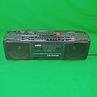 M7024 Sanyo Boombox Radio Cassette Player Tested Video
