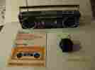 M7770k Sanyo Vintage Cassette Player-recorder Boombox