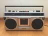 M9502 Sanyo Stereo Recorder Boombox Grey Tape Player Not Working