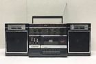 M9712 Sanyo Vintage Boombox Radio Cassette Stereo Recorder Ghetto Blaster Parts