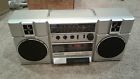 M9811 Sanyo Stereo Cassette Radio Boombox In Good Condition