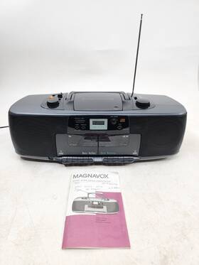 Az8440 Magnavox Vintage Rare 1994 Radio Cassette Recorder Cd Player Boombox