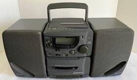 Az9055 Magnavox Vintage Boombox Stereo Cd-cassette-am/fm Radio-tested