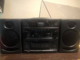 Az9338mx01 Magnavox Stereo Cd/cassette/radio Test Working