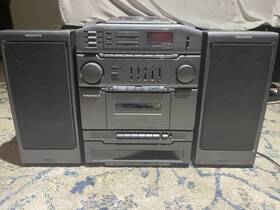 Az9510 Magnavox Turbo Bass Radio/cassette Recorder Boombox Everything Tested