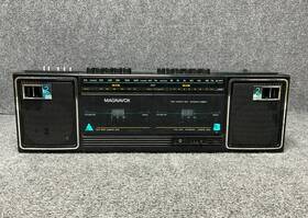D-8167 Magnavox D-8167/17r Boom Box Am/fm Radio Dual Cassette Recorder Without Power Cord