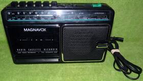 D7185-17r Magnavox Radio Am/fm Cassette Player Recorder D7185/17r Tested Read