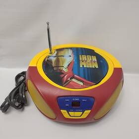 Md6924-pl-eu Magnavox Iron Man 2 Cd Player Boombox Am/fm Radio Tested Works