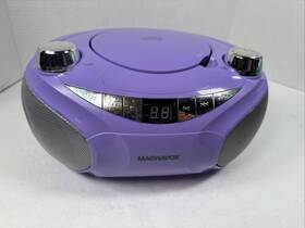 Md6949-pl Magnavox Cd Player/am/fm Radio - Bluetooth Boombox Purple