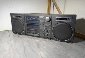 Tr-4883 Magnavox Vintage Tr-4883/17 Am Fm Radio Tape Player Boombox - Works Well