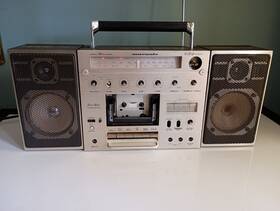 Crs-6800 Marantz Crs - 6800 Boombox Working Radio / Broken Tape Player For Parts