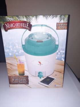 Ma107-mgv-stk-2 Margaritaville Bluetooth Wireless Drink Dispensing Cooler Speaker New