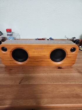 Em-ja000-mi Marley Get Together Bluetooth Boombox Brown/gray