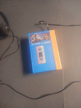 Gg120fmv7 Marvel Guardians Of The Galaxy Vol. 2 Star Lord Walkman Mini Mp3 Player Boombox