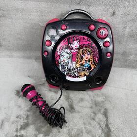 1160914 Mattel Monster High Boombox Cd Player With Microphone Vintage Cute Girly Y2k 2014