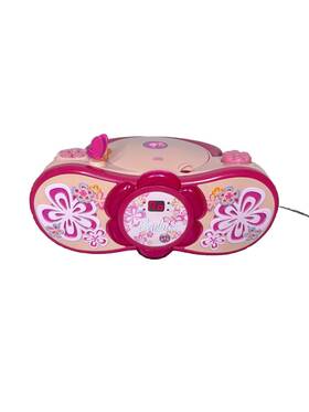 Rcd150bb Mattel 2011 Barbie Princess Am Fm Radio Cd Player Aux Port Boom Box Tested